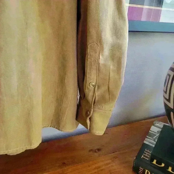 COPY - North River Outfitter Shirt with Long Sleeve XXL Brown/Camel Western Poc… - Picture 6 of 14